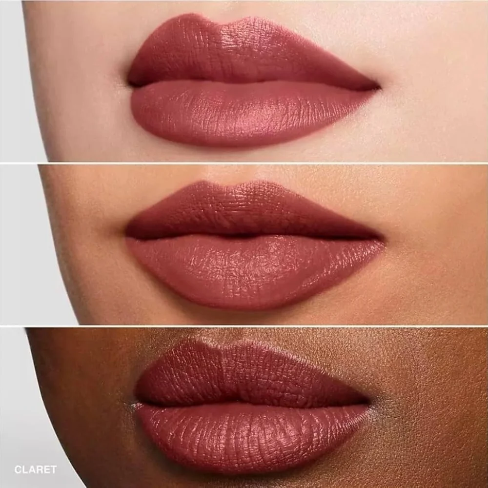 Bobbi Brown Luxe Matte Lipstick In Claret (Burnt Red With Pink Undertones)